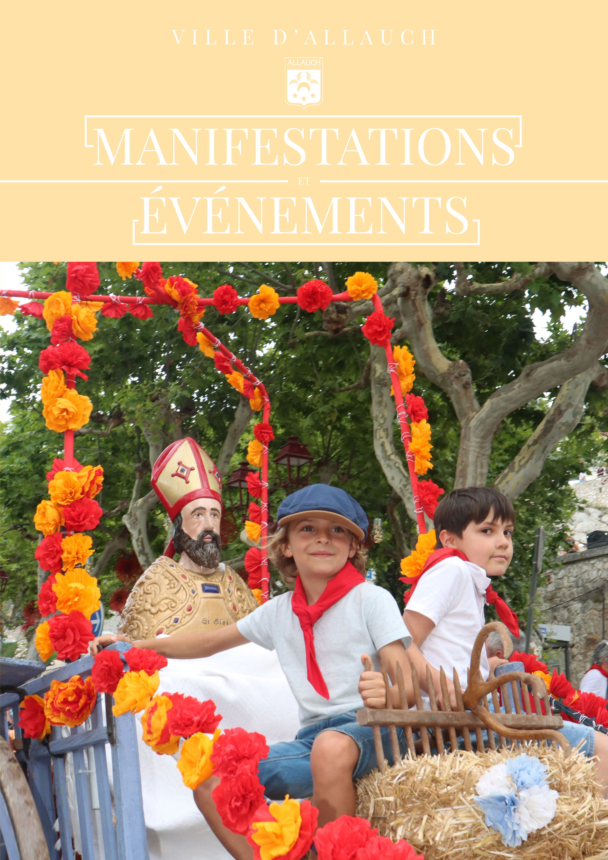 Livret de presentation des événements de la commune destiné aux prestataires